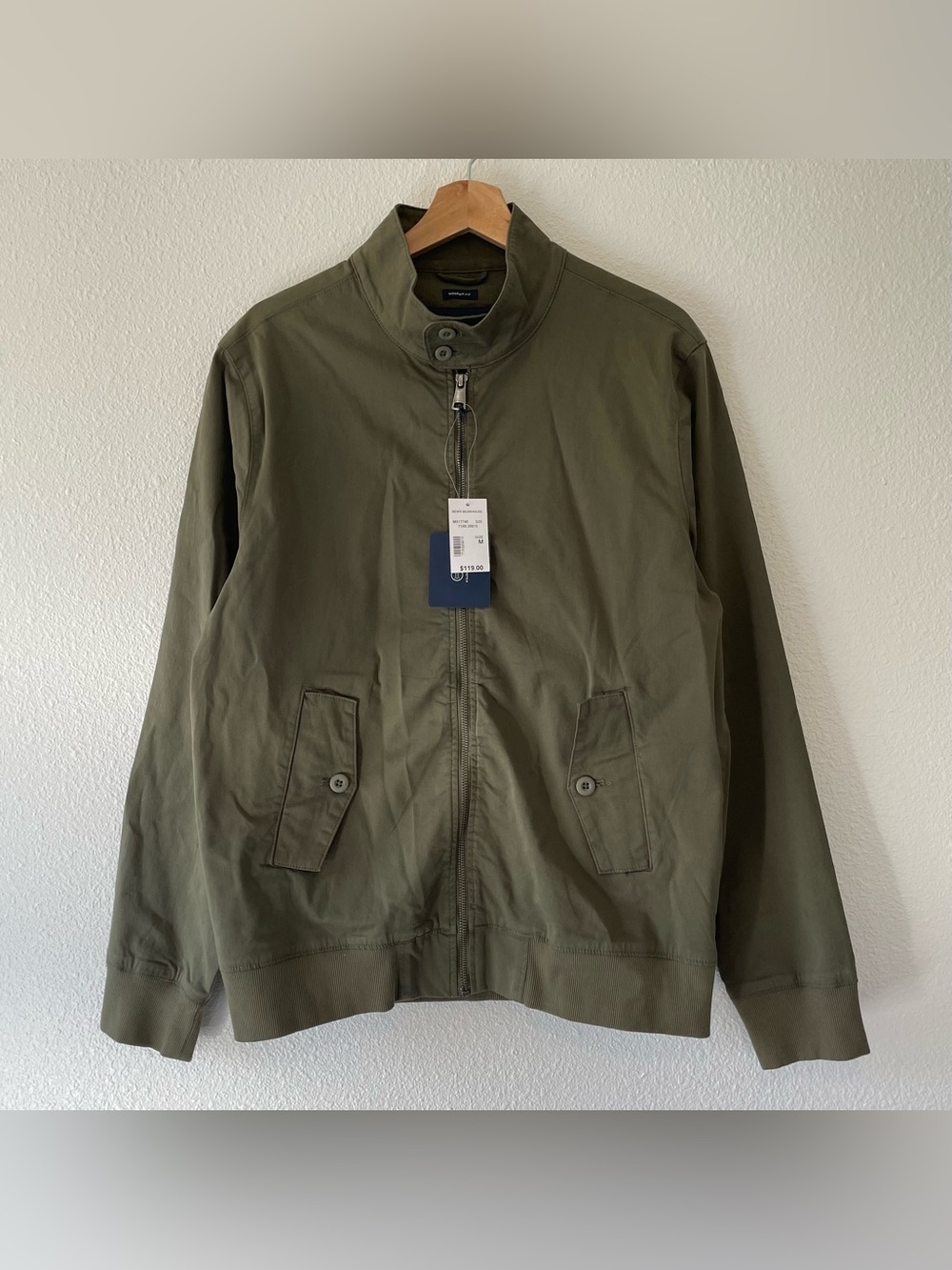 NWT Joseph Abboud Modern Fit Bomber Jacket